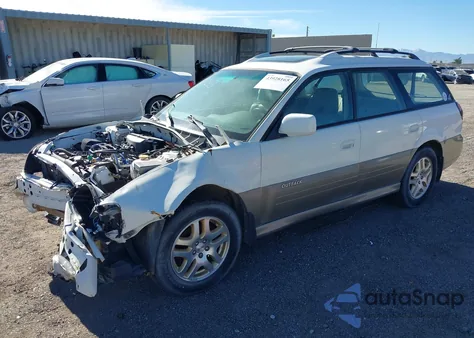 2000 Subaru Outback Limited z USA, uszkodzony, nr VIN 4S3BH6862Y7656085